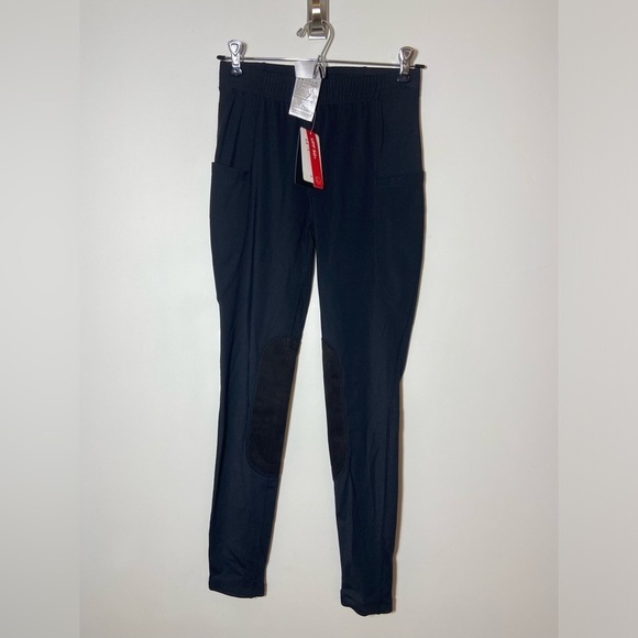 Baleaf Pants - BALEAF Leggings Size L Tights Black Equestrian Patch SPF 50+ New